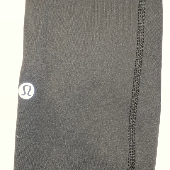 Dark olive tight stuff tights with pockets - Picture 3 of 4